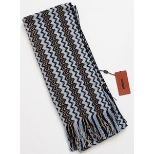 NWT Missoni wool blend chevron pattern scarf